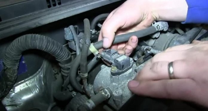 map sensor rusak