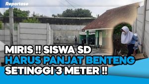 Video: Jalan Masuk SDN Tugu 2 Cihideung Tasikmalaya di Benteng 3 Meter