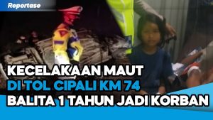 Video: Innalillahi, Bayi Umur 1 Tahun Meninggal Dalam Kecelakaan Tol Cipali KM 74