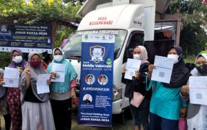 Unpad Bersama Pemprov Jabar Bentuk Team Mobile Vaksinasi Jabar Raksa Desa