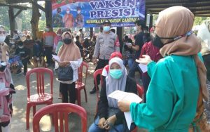 Tingkat Vaksinasi di Kecamatan Campaka Capai 52 Persen dari 59 Ribu Jiwa