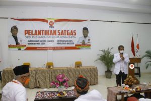 DPD PKS Purwakarta Gelar Pelantikan Satgas, Rekrutmen Anggota Targetkan Pemilu 2024