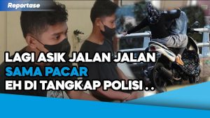 Video: Asyik Jalan-Jalan, Pelaku Curanmor di Kota Medan Ditangkap Polisi