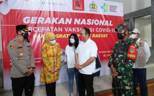 DPC PROJO Purwakarta Sukseskan Gerakan Vaksinasi Gratis Untuk Rakyat