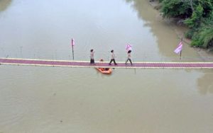 Jembatan Pramuka Penghubung Dua Provinsi di Jawa Masuk Museum Rekor Indonesia