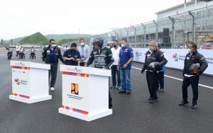 Resmikan Sirkuit Mandalika, Presiden Jokowi Cicipi Naik Motor di Lintasan Balap