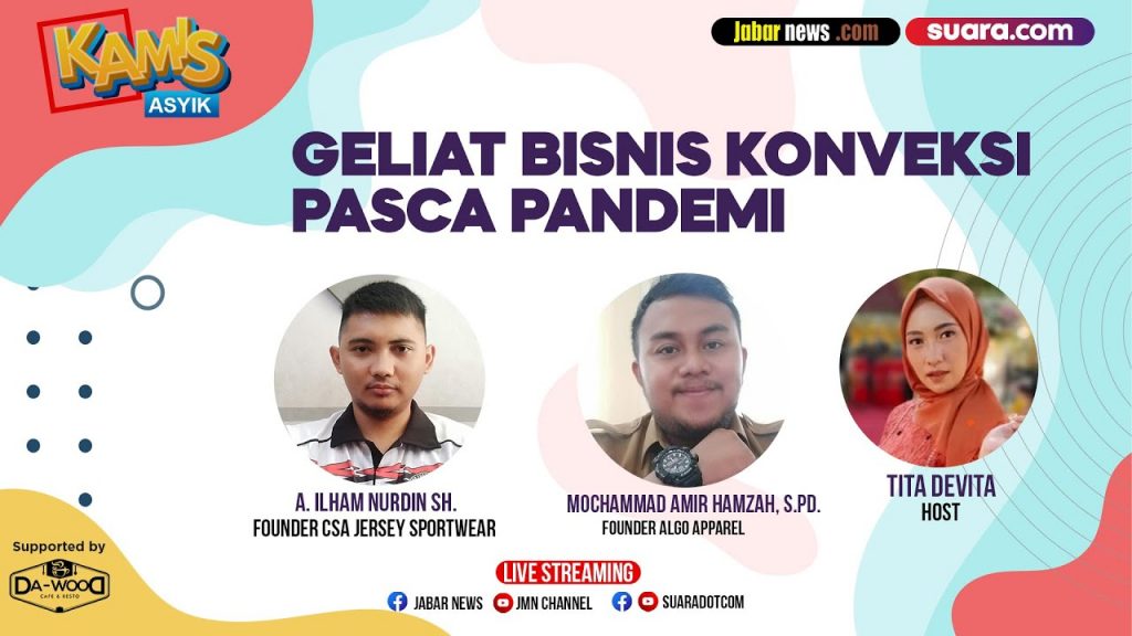 Video: Kamis Asyik | UMKM Talks: Geliat Bisnis Konveksi Pasca Pandemi Covid-19
