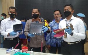 Empat Pencuri Diringkus Polisi Saat Beraksi di Area Proyek PT MOS Babakancikao