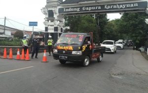 Antisipasi Kemacetan Akibat Unjuk Rasa, Polres Purwakarta Siapkan Rekayasa Lalu Lintas