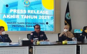 Di Tahun 2021, BNN Jabar Berhasil Ungkap Jaringan Sindikat Narkotika Berskala Nasional