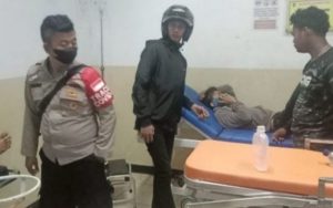 Dua Pemuda Alami Kecelakaan Tunggal di Jalan Raya Maniis, Seorang Luka Parah