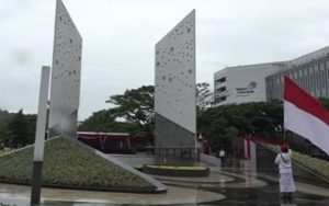 Wapres Ma’ruf Amin Resmikan Monumen Perjuangan Covid-19 di Bandung Jawa Barat