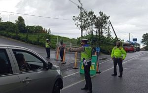 Tekan Penyebaran Covid-19, Polres Subang Berlakukan Ganjil Genap Tiap Akhir Pekan