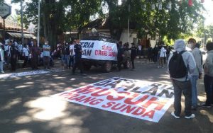 Masyarakat dan Tokoh Sunda Purwakarta Gelar Aksi Terkait Pernyataan Arteria Dahlan