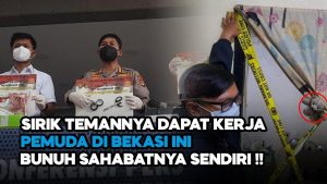 Video: Iri Karena Dapat Pekerjaan, Pria di Bekasi Tega Bunuh Temannya Dengan Tali Rafia