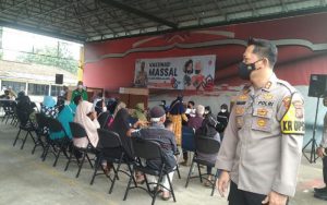 Akselerasi Vaksinasi Covid-19, Polres Purwakarta Buka Gerai Vaksin Gratis Setiap Hari