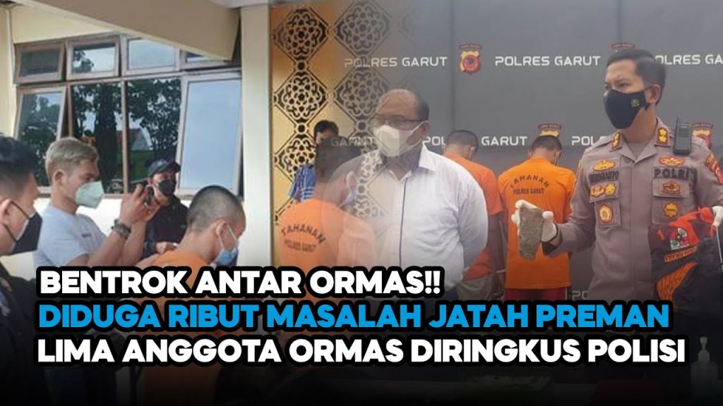 Video: Bentrok Diduga Ribut Jatah Preman, Lima Anggota Ormas Ini Diringkus Polisi!