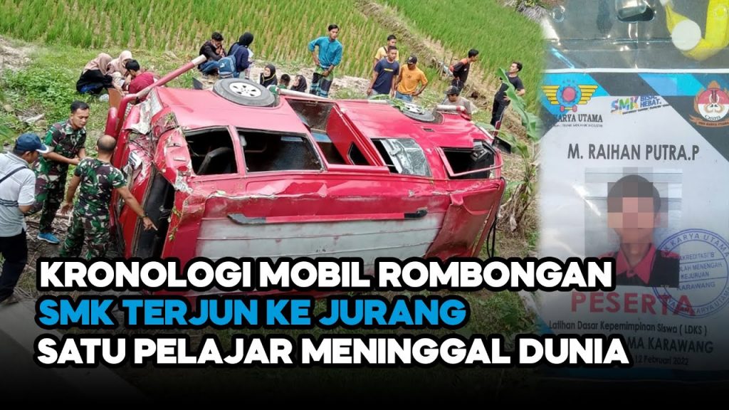 Video: Kronologi Mobil Rombongan Pelajar Masuk Jurang, Satu Pelajar Meninggal Dunia