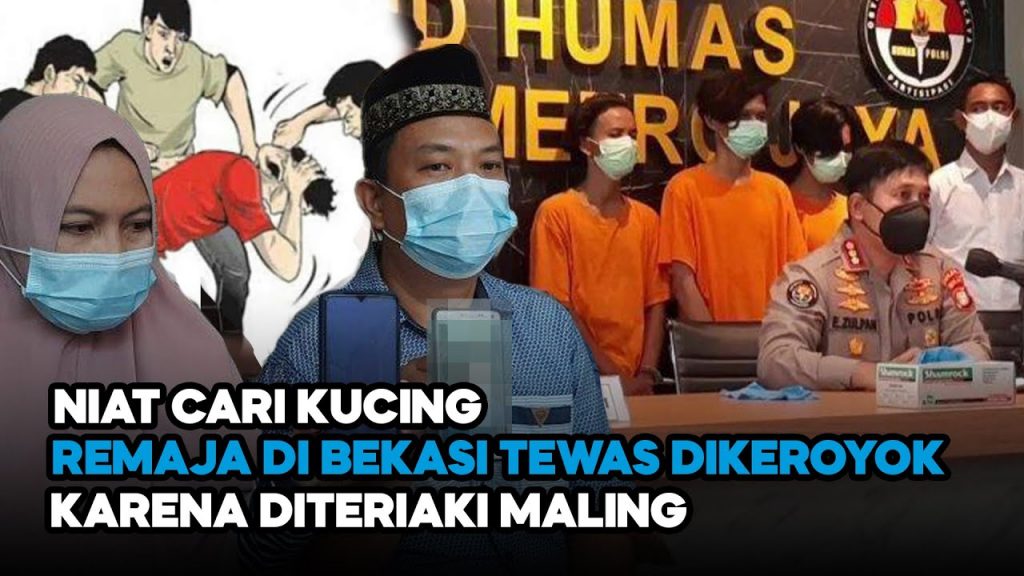 Video: Diteriaki Maling, Remaja di Bekasi Dikeroyok Massa Hingga Meninggal Dunia