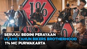 Video: Keseruan Hari Jadi Bikers Brotherhood 1% MC Ceckpoint Purwakarta