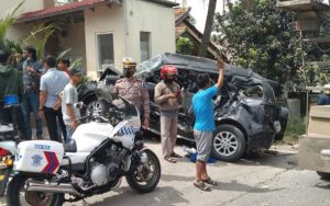 Sopir Dumptruk Diduga Penyebab Kecelakaan Beruntun Lima Kendaraan Diperiksa Polisi