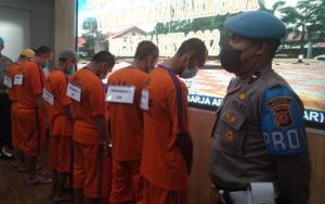 Sepanjang Maret 2022, Polres Purwakarta Tangkap Enam Tersangka Kasus Narkoba