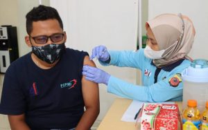 Polres Purwakarta Gelar Percepatan Vaksinasi Dosis Ke-3 (Booster) Bagi Karyawan Pabrik