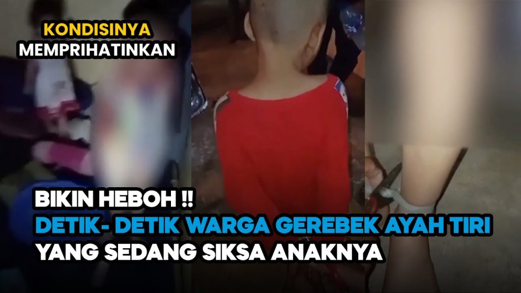 Video: Detik-Detik Warga di Bogor Grebek Ayah Tiri yang Sedang Siksa Anaknya