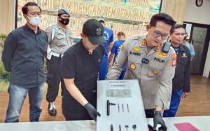Polres Purwakarta Ringkus Dua Komplotan Pelaku Curanmor Beserta Barang Buktinya