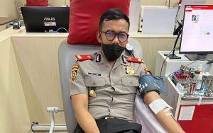 Indonesia Butuh 500 Ribu Kantong Per Tahun, Kompol Ardian Ajak Masyarakat Lakukan Donor