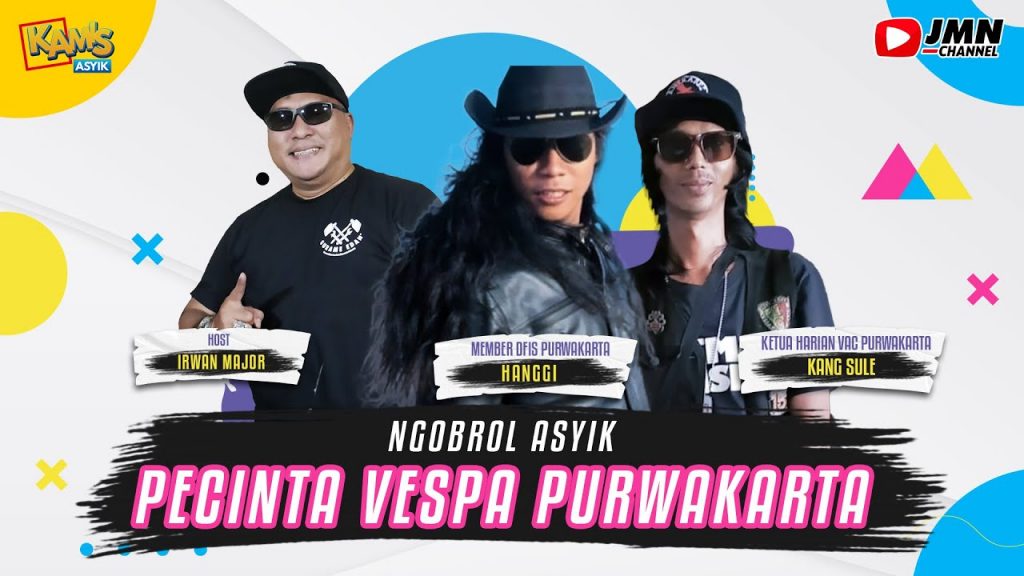 Video: Ngobrol Asyik Bersama Komunitas Pecinta Motor Vespa Purwakarta