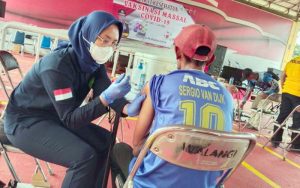 HUT Bhayangkara Ke-76, Polres Purwakarta Gelar Bakti Kesehatan Vaksinasi Massal Covid-19