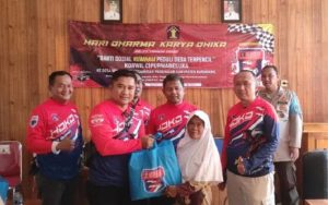 Sambut Hari Dharma Karya Dhika Ke-77, UPT Kemenkumhan Cipurwabesuka Gelar Baksos