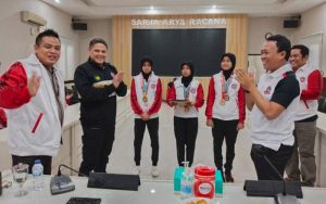 AKBP Edwar Zulkarnain Silaturahmi Dengan Pengurus dan Atlet Inkanas Purwakarta