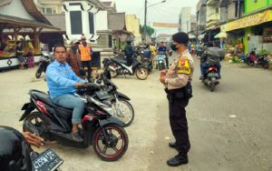 Meski Covid-19 Turun, Polsek Plered Terus Minta Masyarakat Tetap Terapkan Prokes