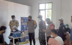 Antisipasi Paparan Covid-19, Polres Purwakarta Gencar Vaksinasi Dosis Ketiga (Booster)