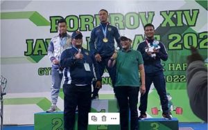 Atlet Angkat Besi Purwakarta Sukses Raih Medali Emas Pada Porprov Jabar XIV 2022