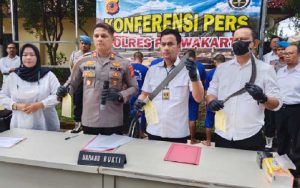 Polres Purwakarta Ringkus Pelaku Utama Pengeroyokan Geng Motor di Buana Indah