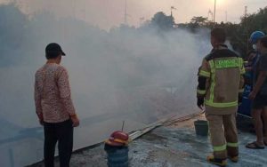 Innalillahi, Pondok Pesantren Al Hikmah di Kampung Cigedogan Sindangkasih Kebakaran