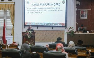LKPJ Bupati Purwakarta 2022, Anne Ratna Mustika Sampaikan Empat Prioritas Pembangunan