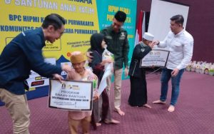 Jelang Lebaran, KPAP dan HIPMI Purwakarta Gelar Santunan Anak Yatim dan Buka Bersama
