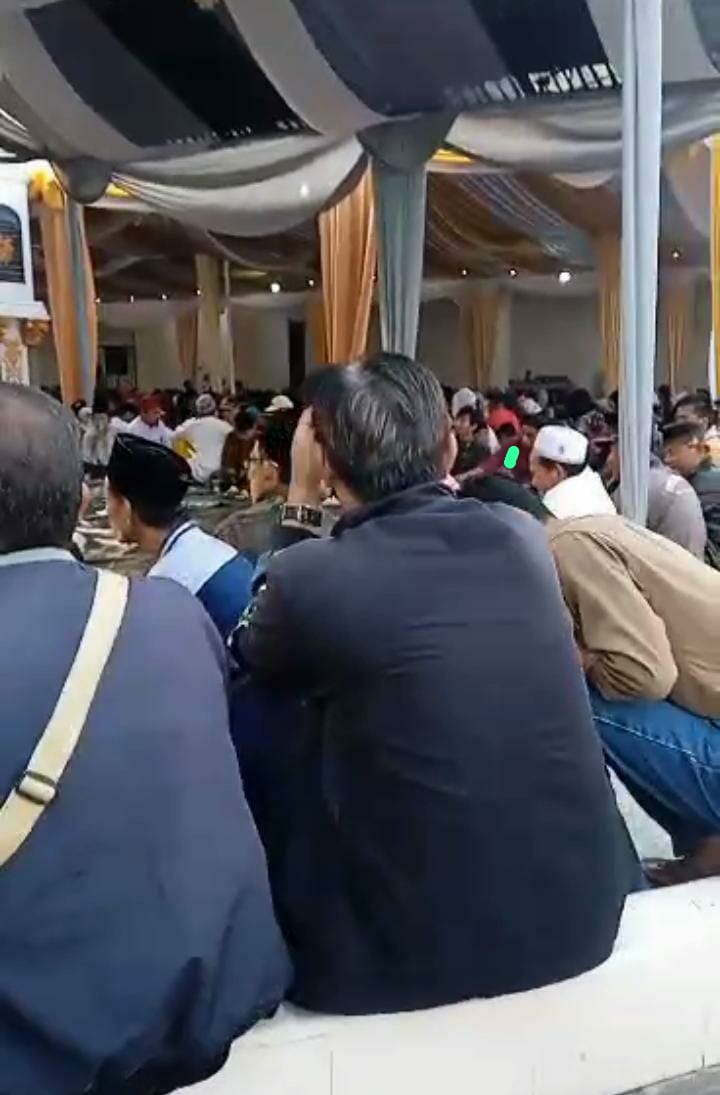 kami wartawan hendak liputan acara santunan yatim dicegah dugaan security menghalang halangi tugas