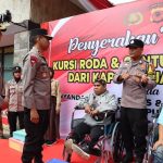 Bantuan yang diserahkan langsung pak Kapolda Jawa Barat ini sebagai bentuk kepedulian Polri terhadap kaum disabilitas