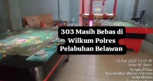 Ditanyai Soal Perjudian Tembak Ikan Yang Sudah Menjamur, Kapolres dan Kasat Reskrim Belawan Bungkam