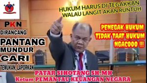 Ketua Umum PKN (Pemantau Keuangan Negara) dan Jajaran Mengucapkan Selamat Hari Kemerdekaan RI ke 78