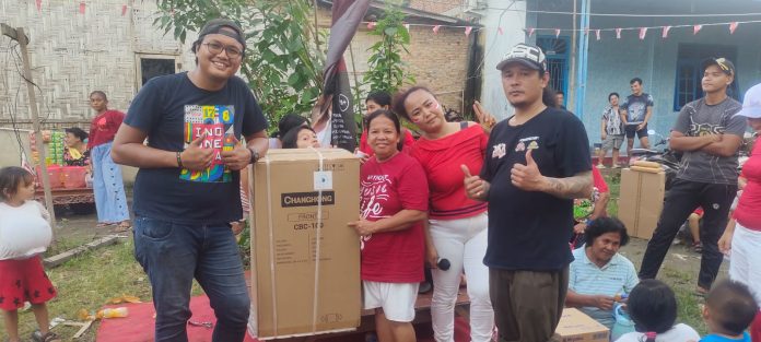 berbagai perlombaan di Jalan Bunga Rinte, Kelurahan Simpang Selayang Kecamatan Medan Tuntungan,