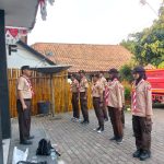 Pasukan yang di terjunkan sejumlah 14 orang, 11 orang anggota dan 3 pamong saka. Pada pengamanan tersebut anggota di sebar di 3 titik lokasi di gerbang PT. PAS,