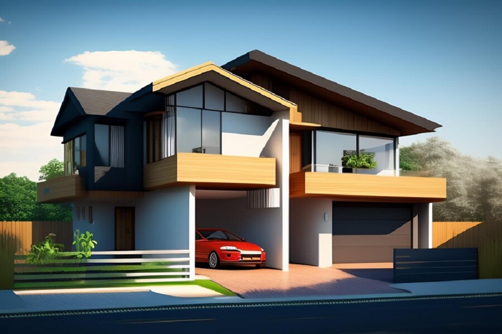 Ilustrasi gaya rumah yang sedang tren saat ini