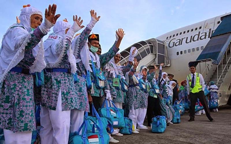 Ilustrasi jemaah Haji Purwakarta