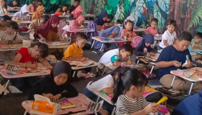 Painting Class Purwakarta Sukses Gelar Lomba Mewarnai NgabubuArt